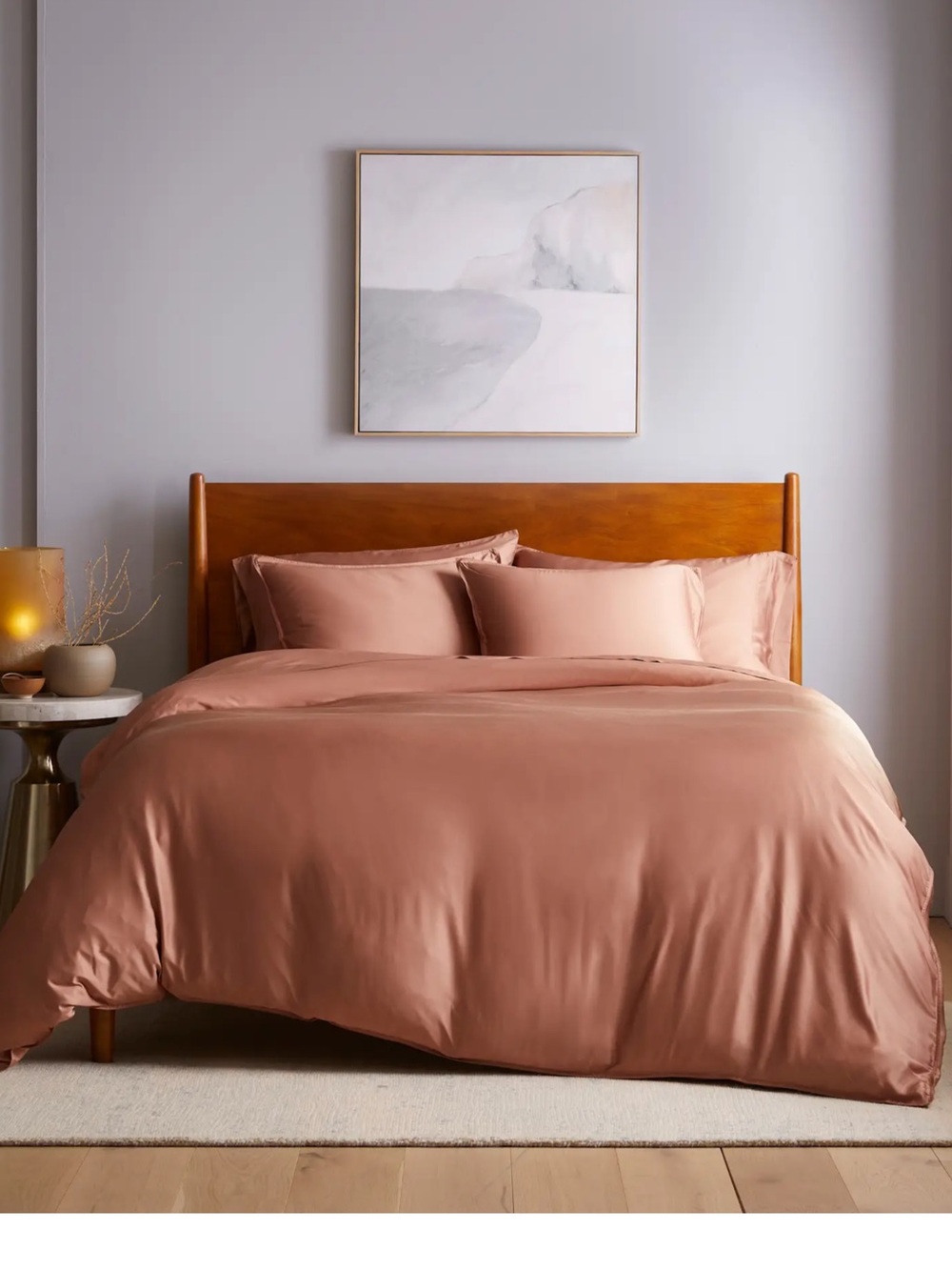 NWOT Full/Queen Quince Bamboo Duvet Cover Set